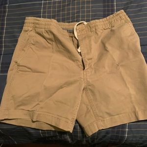Polo khaki shorts relaxed stretch fit w/drawstring